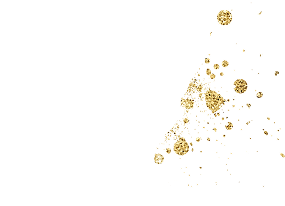 Cat with Gold Splatter
